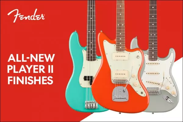 Get Fresh with New Colours from the Fender Player II Series